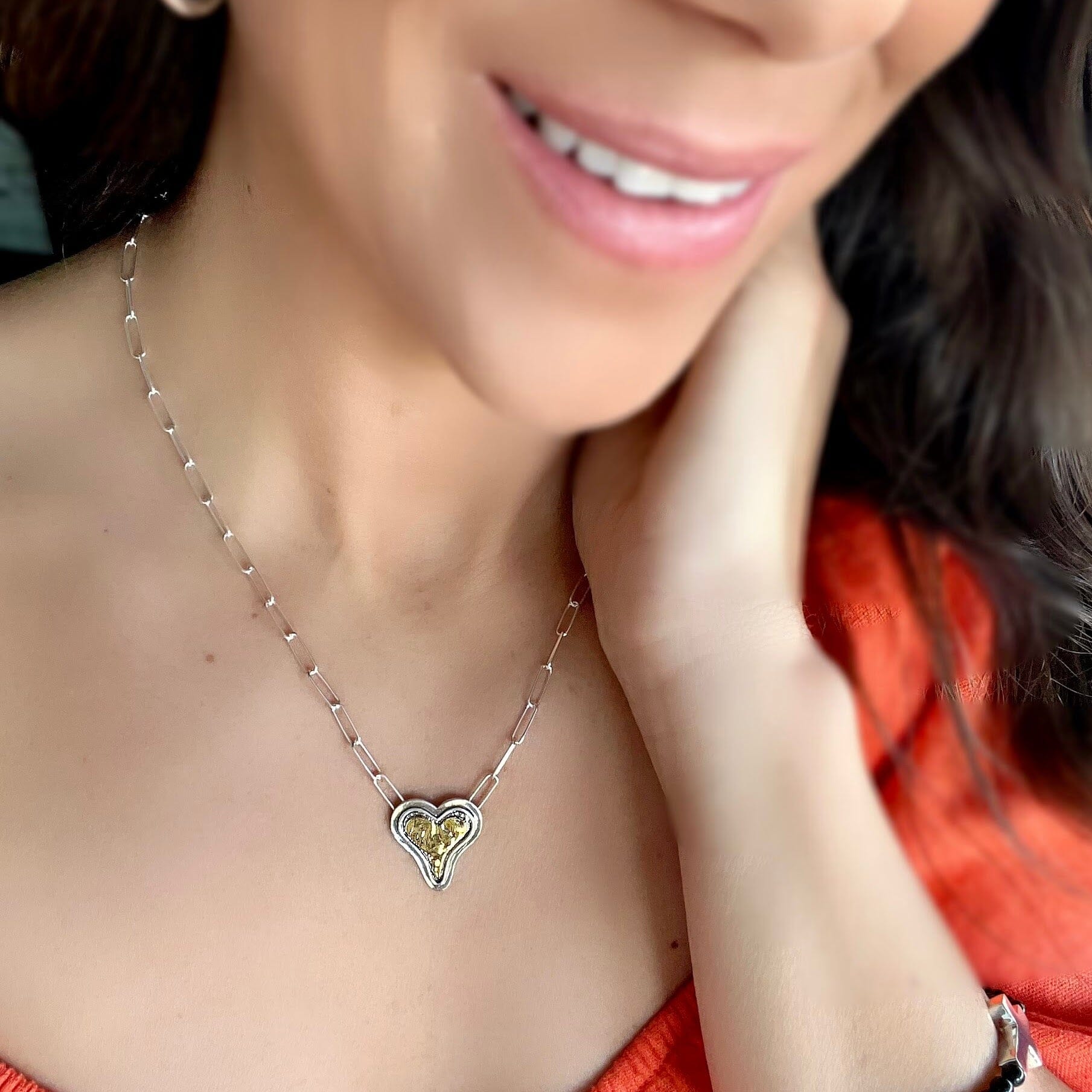 Posh Heart Necklace