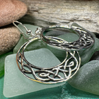 Celtic Knot Hoop Earrings