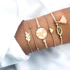 Exclusive Set of 5 Unique Premium Bracelets