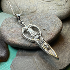 Danu Goddess Silver Necklace