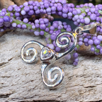 Celtic Spiral Love Necklace