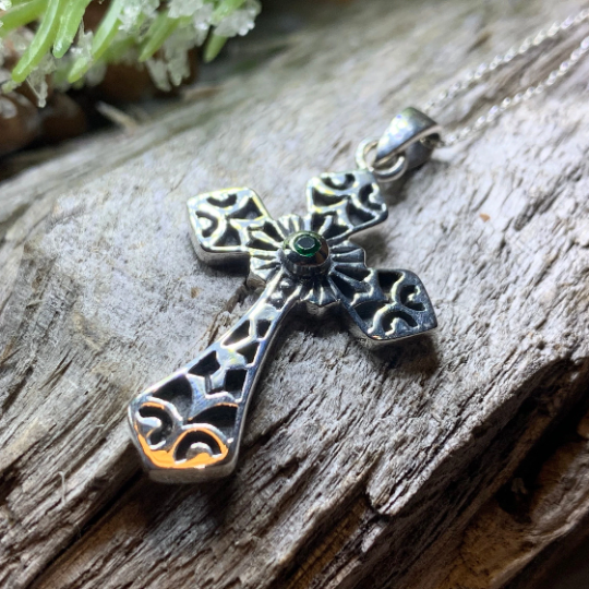 Caitlyn Celtic Cross Necklace