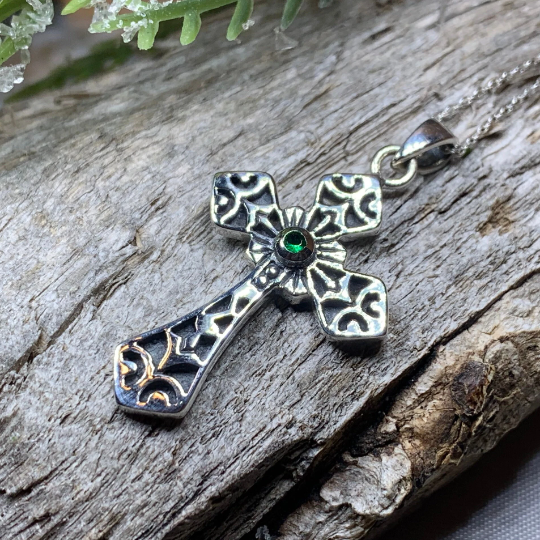 Caitlyn Celtic Cross Necklace