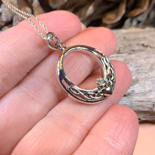 Galway Claddagh Necklace