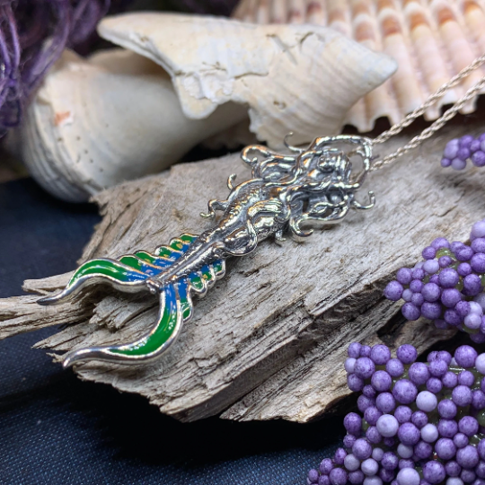 Diver Mermaid Necklace