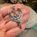 Celtic Moon Goddess Necklace