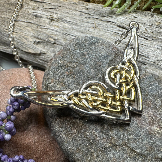 Celtic Endless Love Heart Necklace