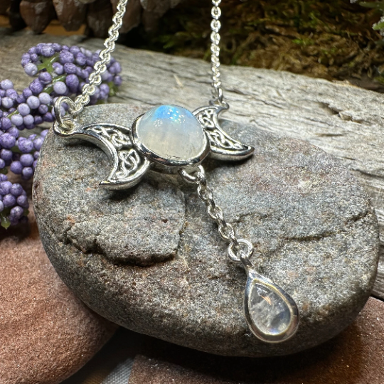 Celtic Moon Necklace