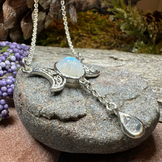 Celtic Moon Necklace