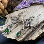 Quaternary Celtic Knot Earrings