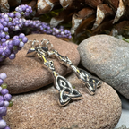 Mother's Knotwork Celtic Earrings
