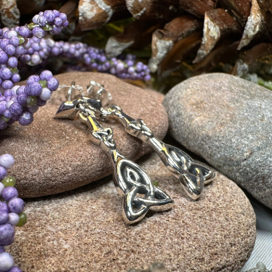 Mother's Knotwork Celtic Earrings