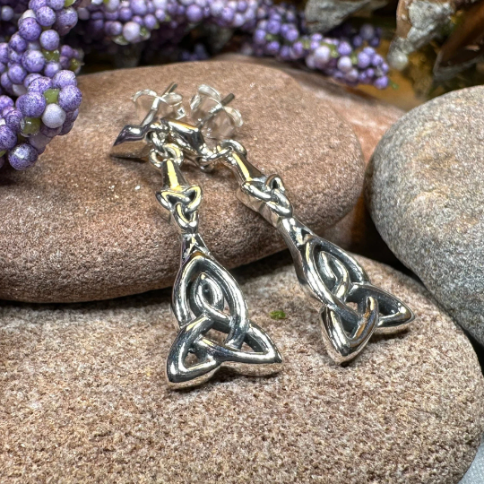 Mother's Knotwork Celtic Earrings