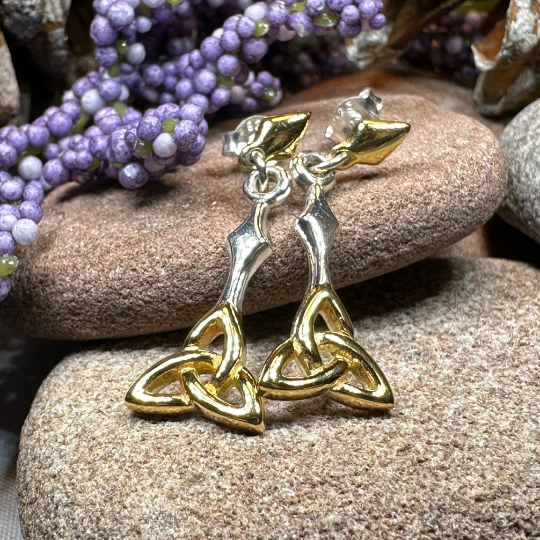 Ethne Trinity Knot Earrings