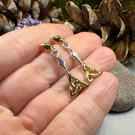 Ethne Trinity Knot Earrings