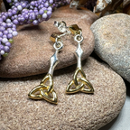 Ethne Trinity Knot Earrings