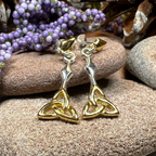 Ethne Trinity Knot Earrings