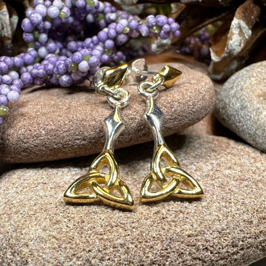Ethne Trinity Knot Earrings