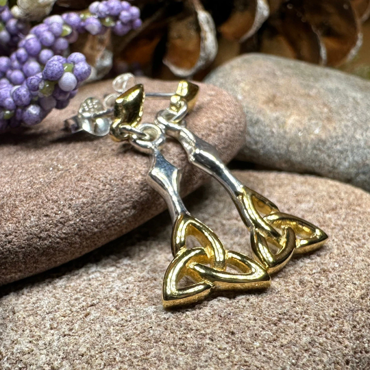 Ethne Trinity Knot Earrings