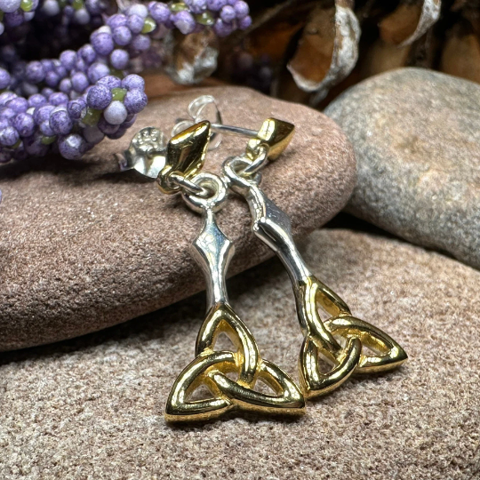 Ethne Trinity Knot Earrings