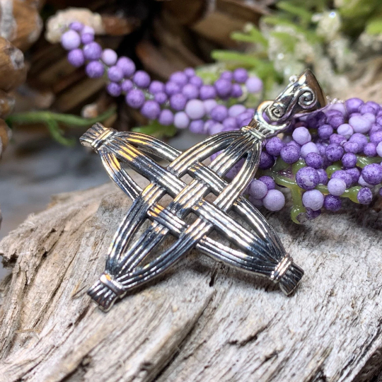 Protection St. Brigid's Cross Necklace