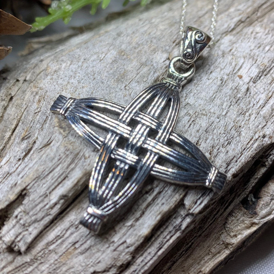 Protection St. Brigid's Cross Necklace