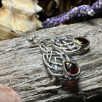 Abria Celtic Knot Earrings