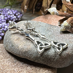 Enchanted Trinity Knot Earrings