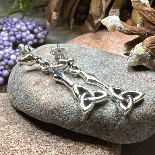 Enchanted Trinity Knot Earrings