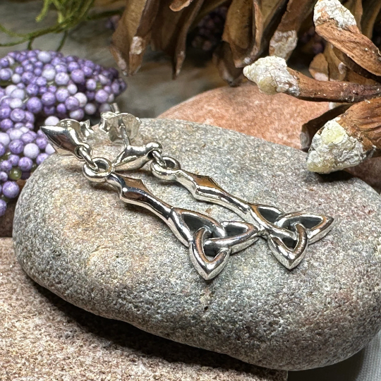 Enchanted Trinity Knot Earrings