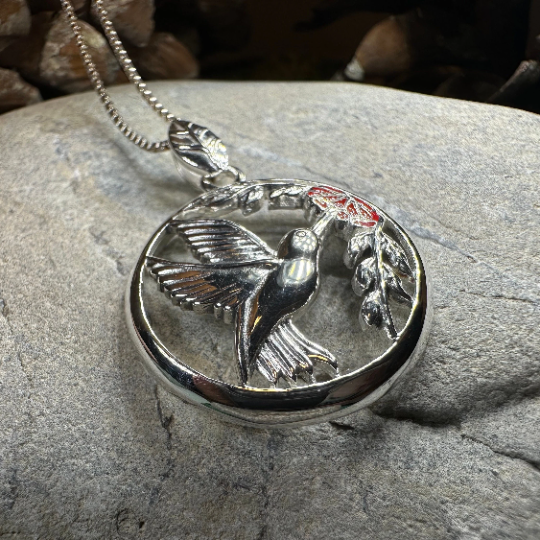 Tropical Hummingbird Necklace