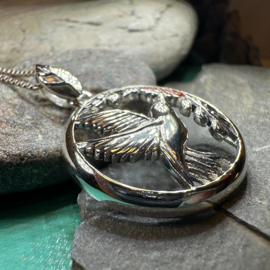 Tropical Hummingbird Necklace