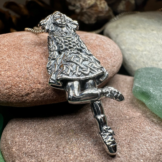 Feis Irish Dancer Necklace