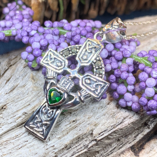Claddagh Cross Necklace