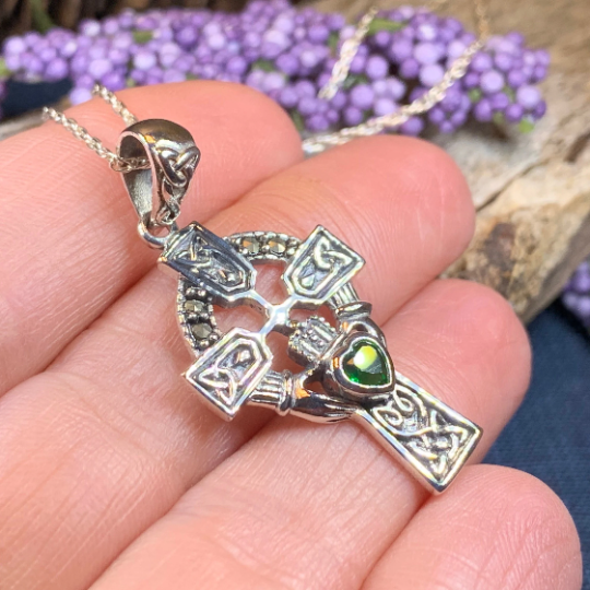 Claddagh Cross Necklace