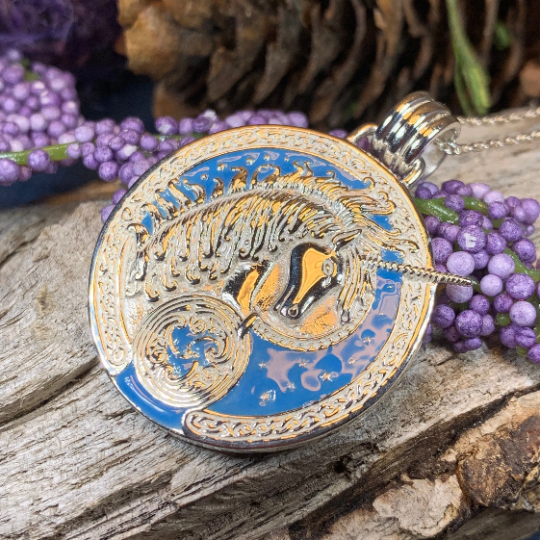 Celtic Unicorn Necklace