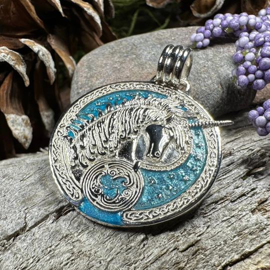 Celtic Unicorn Necklace