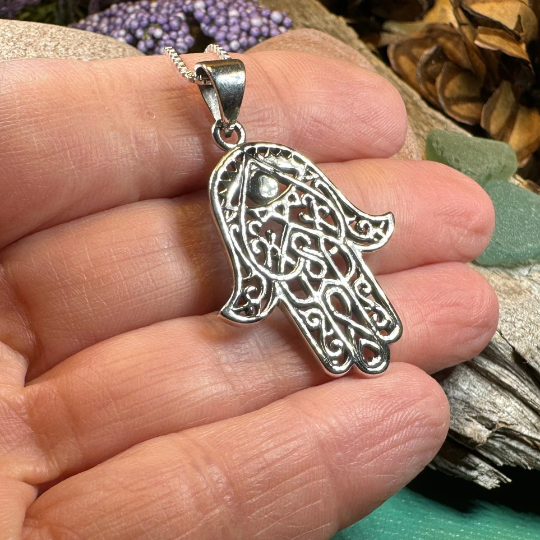 Amory Hamsa Hand Necklace