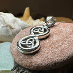 Trinity Knot Infinity Necklace