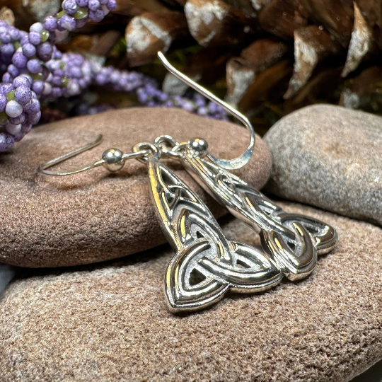 Keelia Trinity Knot Earrings