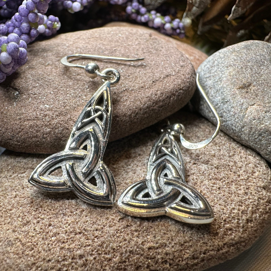 Keelia Trinity Knot Earrings