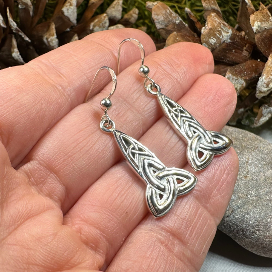 Keelia Trinity Knot Earrings