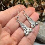 Keelia Trinity Knot Earrings