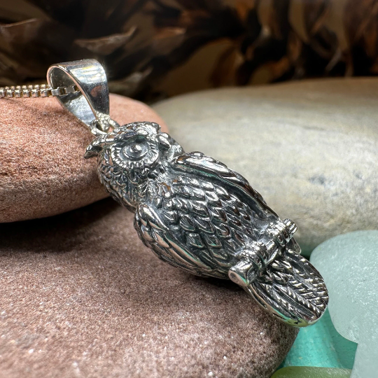 Watchful Owl Necklace