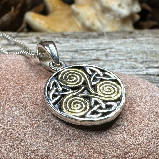 Sorcha Spiral Necklace