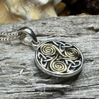 Sorcha Spiral Necklace