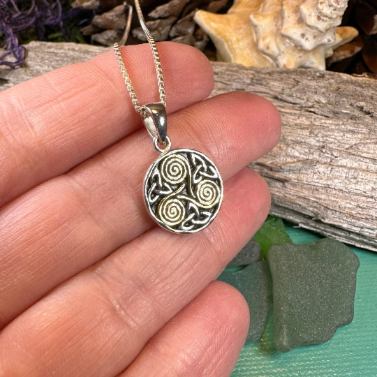 Sorcha Spiral Necklace