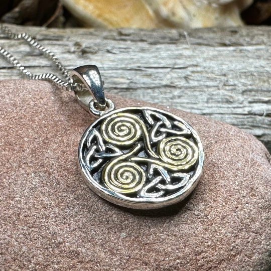 Sorcha Spiral Necklace