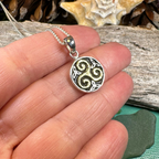 Carran Spiral Necklace