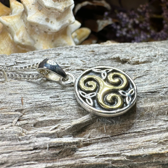Carran Spiral Necklace